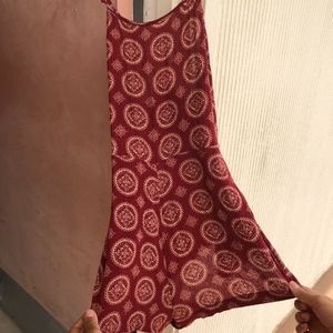 Brandy Melville romper (scrappy back)